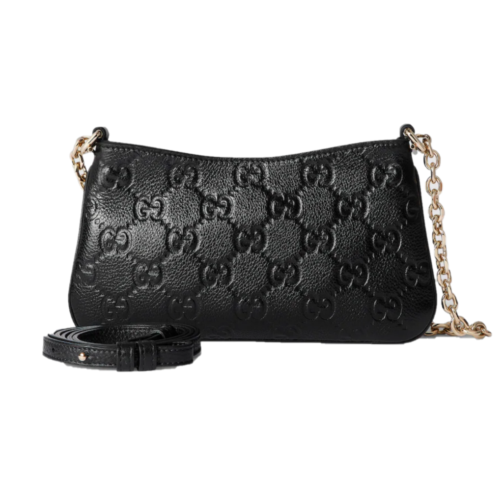 Gucci GG Emblem Small Shoulder Bag